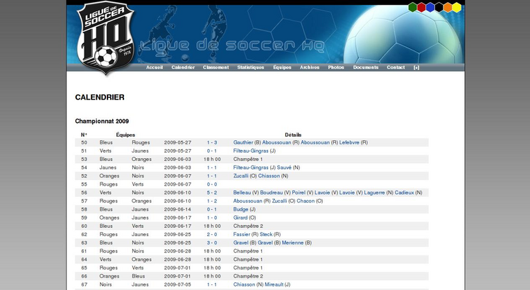 Ligue de soccer HQ - 3 / 3